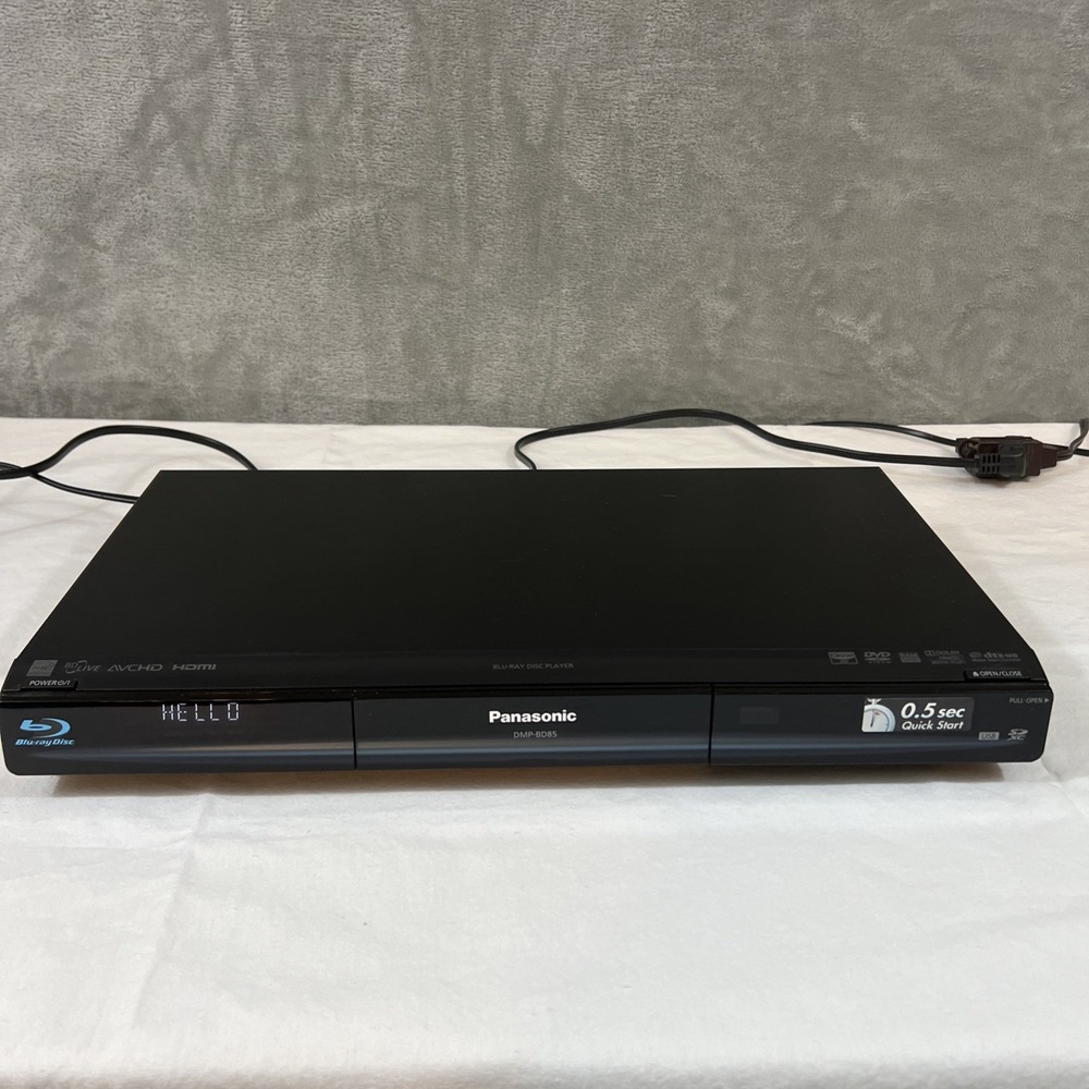 Panasonic BLU-RAY DISC PLAYER DMP-BD85